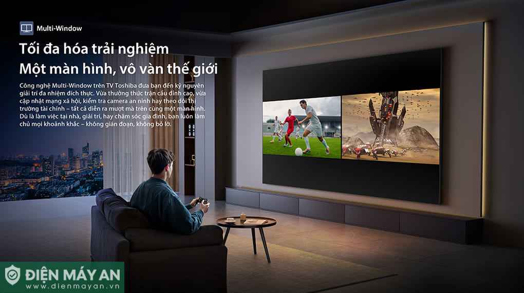 Smart Tivi Mini LED Toshiba AI 4K 85 inch 85Z770RP